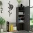 Antreu Mobiland MELLO HALLWAY STAND - ANTHRACITE - LIGHT MOCHA