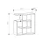 Стеллаж Mobiland SALY SIDE TABLE - WHITE - WHITE