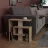 Raft Mobiland SALY SIDE TABLE - OAK - WHITE