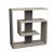 Стеллаж MLAND SALY SIDE TABLE - LIGHT MOCHA - ANTHRACITE