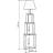 Полка Mobiland Tower floor lamp - anthracite - cotton, Антрацит