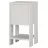 Noptiera Mobiland EMA NIGHTSTAND - WHITE - WHITE, Alb