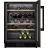 Dulap/Frigider pentru vin SIEMENS KU21WAHG0, 44 x 0.75 l, 81.8 cm, Negru, G