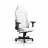 Fotoliu Gaming NobleChairs Hero NBL-HRO-PU-WED White Edition, Gazlift, 150 kg, 165-190 cm, Alb