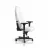 Fotoliu Gaming NobleChairs Hero NBL-HRO-PU-WED White Edition, Gazlift, 150 kg, 165-190 cm, Alb