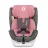 Scaun auto Lionelo Bastiaan One Pink Baby, Grupa 0-3, 0-36 kg, 0-12 ani, Gri, Roz