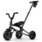 Bicicleta pentru copii QPlay Nova Niello Gray, 0.8-6 ani, 8.5", Gri