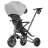 Bicicleta pentru copii QPlay Nova Niello Gray, 0.8-6 ani, 8.5", Gri
