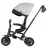Bicicleta pentru copii QPlay Nova Niello Gray, 0.8-6 ani, 8.5", Gri