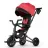 Bicicleta pentru copii QPlay NOVA NIELLO RED, 0.8-6 ani, 8.5", Rosu