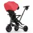 Bicicleta pentru copii QPlay NOVA NIELLO RED, 0.8-6 ani, 8.5", Rosu