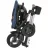 Bicicleta pentru copii QPlay NOVA PLUS RUBBER BLUE, 0.8-5 ani, 8.5", 7.5", Albastru