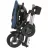 Bicicleta pentru copii QPlay NOVA PLUS RUBBER BLUE, 0.8-5 ani, 8.5", 7.5", Albastru