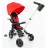 Bicicleta pentru copii QPlay NOVA PLUS RUBBER RED, 0.8-5 ani, 8.5", 7.5", Rosu