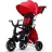 Bicicleta pentru copii QPlay NOVA PLUS RUBBER RED, 0.8-5 ani, 8.5", 7.5", Rosu