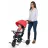 Bicicleta pentru copii QPlay NOVA PLUS RUBBER RED, 0.8-5 ani, 8.5", 7.5", Rosu
