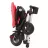 Bicicleta pentru copii QPlay NOVA PLUS RUBBER RED, 0.8-5 ani, 8.5", 7.5", Rosu