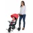 Bicicleta pentru copii QPlay NOVA PLUS RUBBER RED, 0.8-5 ani, 8.5", 7.5", Rosu