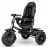 Bicicleta pentru copii QPlay PREMIUM BLACK, 0.8-6 ani, 10", 12", Negru