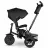 Bicicleta pentru copii QPlay PREMIUM BLACK, 0.8-6 ani, 10", 12", Negru