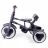 Bicicleta pentru copii QPlay RITO PLUS BLACK, 1-3 ani, Negru