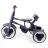 Bicicleta pentru copii QPlay Rito Plus Black, 1-3 ani, Negru