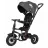 Bicicleta pentru copii QPlay Rito Rubber Black, 0.5-3 ani, 10", 8", Negru