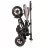 Bicicleta pentru copii QPlay RITO RUBBER GREY, 0.5-3 ani, 10", 8", Gri