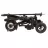 Bicicleta pentru copii QPlay RITO RUBBER GREY, 0.5-3 ani, 10", 8", Gri