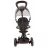 Bicicleta pentru copii QPlay RITO RUBBER GREY, 0.5-3 ani, 10", 8", Gri