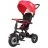 Bicicleta pentru copii QPlay RITO RUBBER RED, 0.5-3 ani, 10", 8", Rosu