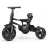 Bicicleta pentru copii QPlay RITO STAR BLACK, 0.8-6 ani, 10", 8", Negru