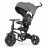 Bicicleta pentru copii QPlay RITO STAR BLACK, 0.8-6 ani, 10", 8", Negru
