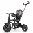 Bicicleta pentru copii QPlay Rito Star Grey, 0.8-6 ani, 8", 10", Gri