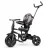 Bicicleta pentru copii QPlay RITO STAR GREY, 0.8-6 ani, 8", 10", Gri