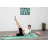 Covoras fitness ENERO КОВРИК ДЛЯ ЙОГИ  FITNESS YOGA MAT (1040592) MINT GRAY, Menta, Gri, 183 x 61 cm