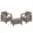 Set mobila de gradina KETER Corfu Weekend Cappuccino/Sand (227630), Plastic, Cappuccino, Sand
