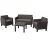 Set mobila de gradina KETER ORLANDO SET BROWN (228017), Maro
