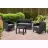 Set mobila de gradina KETER Orlando Set Graphite/Gray (226515), Grafit