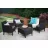 Set mobila de gradina KETER Salemo Graphite/Gray (253220), Grafit
