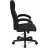 Игровое геймерское кресло Sense7 Prism Black, Газлифт, 120 кг, 180 см, Черный