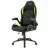 Fotoliu Gaming Xenos Neron Black-Green, Textil, Gazlift, 150 kg, 180 cm