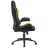 Игровое геймерское кресло Xenos Neron Black-Green, Текстиль, Gazlift, 150 kg, 180 cm