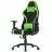Fotoliu Gaming Xenos Nox Black-Green, Stofa, Gazlift, 150 kg, 180 cm