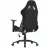 Fotoliu Gaming Xenos Nox Black-Green, Stofa, Gazlift, 150 kg, 180 cm