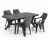 Scaun de gradina KETER Dante High Back Graphite (207061), Grafit