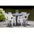 Scaun de gradina KETER Dante Low Back White (220573), Alb