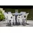 Scaun de gradina KETER DANTE LOW BACK WHITE (220573), Alb