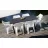 Scaun de gradina KETER Dante Low Back White (220573), Alb