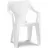 Scaun de gradina KETER Dante Low Back White (220573), Alb